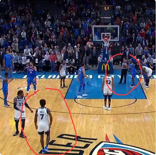  戈贝尔盖帽封盖绝杀，森林狼险胜雷霆收获宝贵胜利